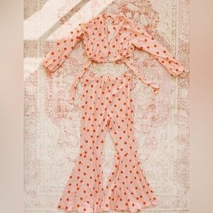 Judith of Miami, Woman’s Vintage Disco Polka Dot Set